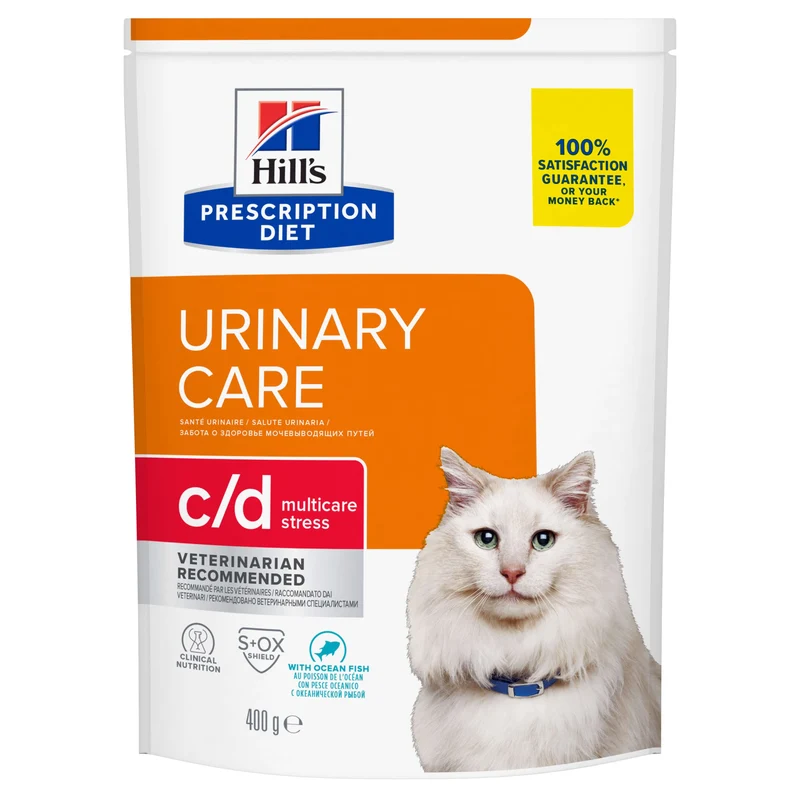 HILL'S PD FELINE C/D URINARY STRESS PESCE OCEANICO 400 GR
