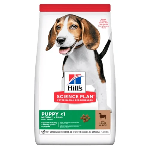 Hill's Canine Puppy Medium Lamb & Rice 2,5 kg