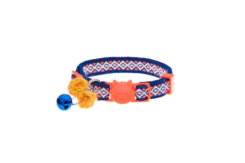 Collare Iceland per Gatti con Campanellino - Arancio