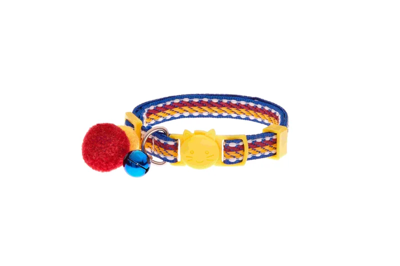 Collare Snowball per Gatti con Campanellino - Giallo