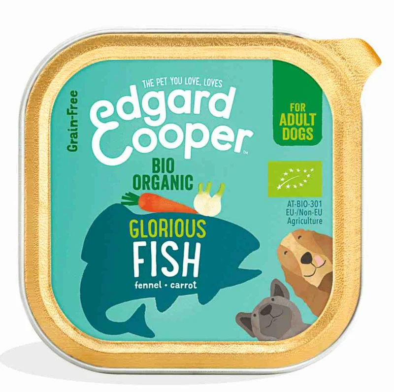 Edgard & Cooper Adult Bio Pesce Biologico e Finocchio - 100g