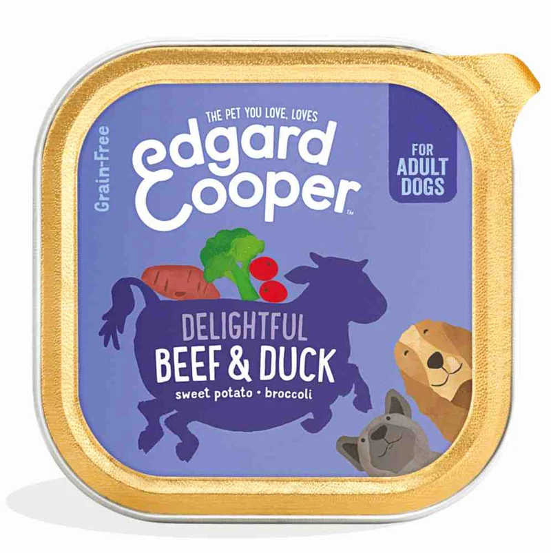 Edgard & Cooper Adult Manzo e Anatra con Patata Dolce - 150g