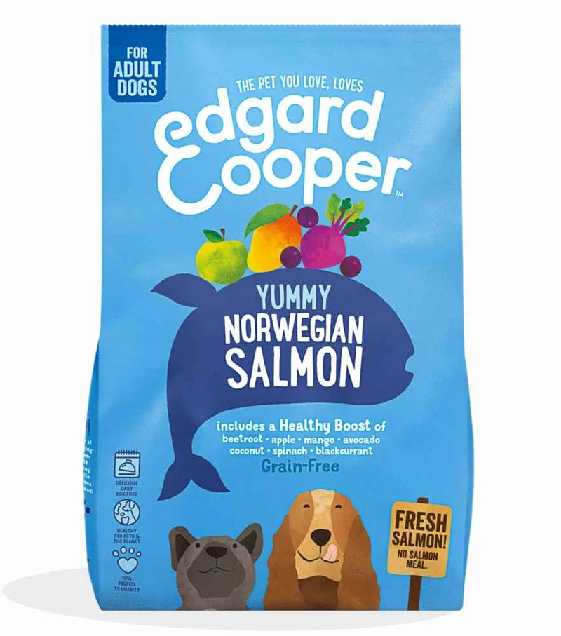 Edgard & Cooper Adult Salmone Norvegese Fresco - Crocchette, 2,5 kg