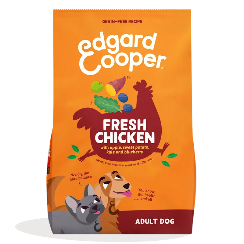 Edgard & Cooper Adult Pollo Ruspante Fresco - Crocchette, 2,5 kg