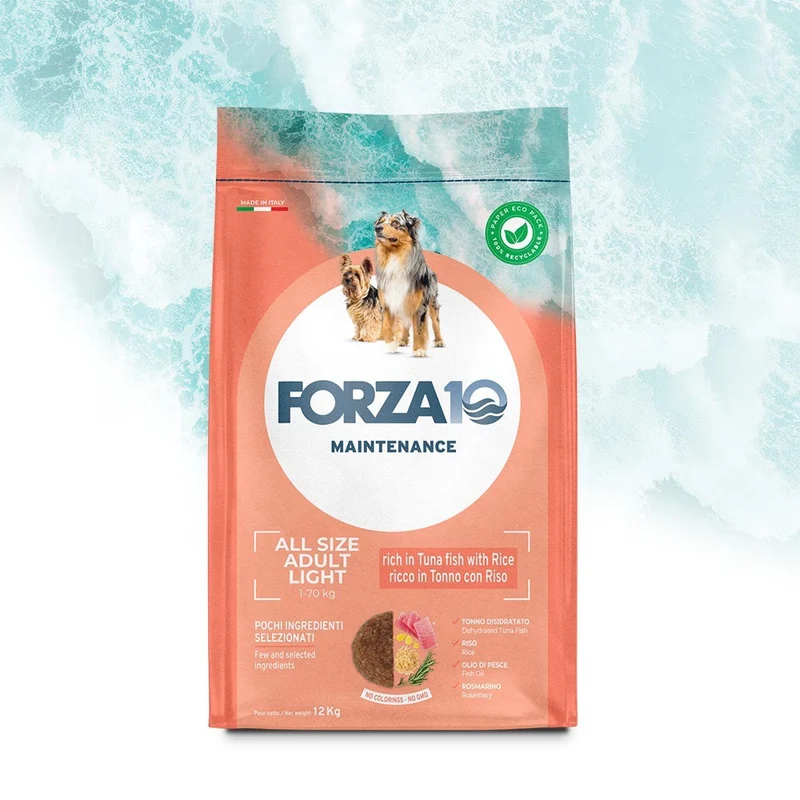 Forza 10 Maintenance Light All Breeds Tonno e Riso - 12 kg