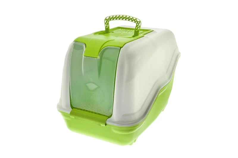Lettiera Chiusa con Filtro Netta per Gatti - 54x39x40 cm