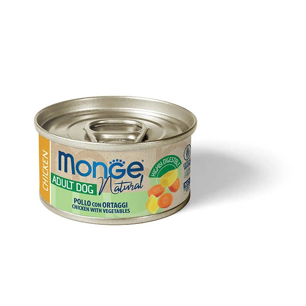 Monge Dog Cibo Umido Adult al Pollo con Verdure - 95g