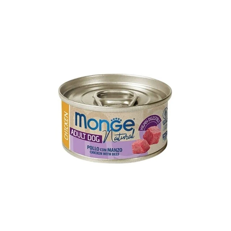 Monge Dog Cibo Umido Adult al Pollo con Manzo - 95g