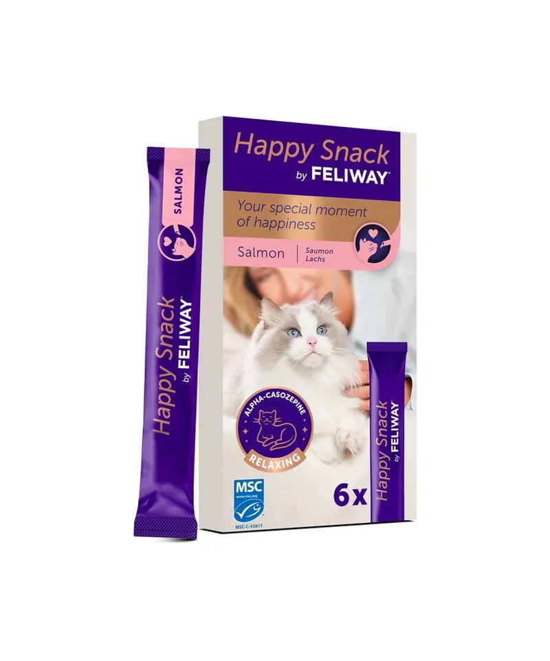 FELIWAY Happy Snack Salmone – 6 Stick