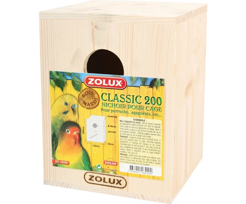Nido in Legno Modello Classic 200 per Uccelli