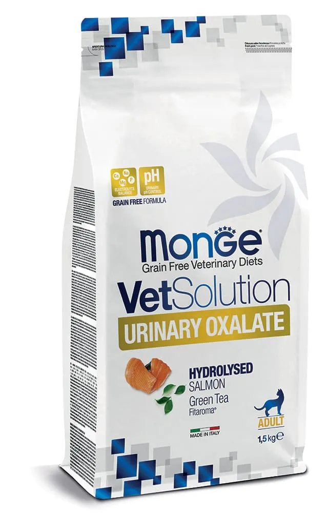 Monge Feline VetSolution Urinary Oxalate - Crocchette Gatti, 1,5 kg