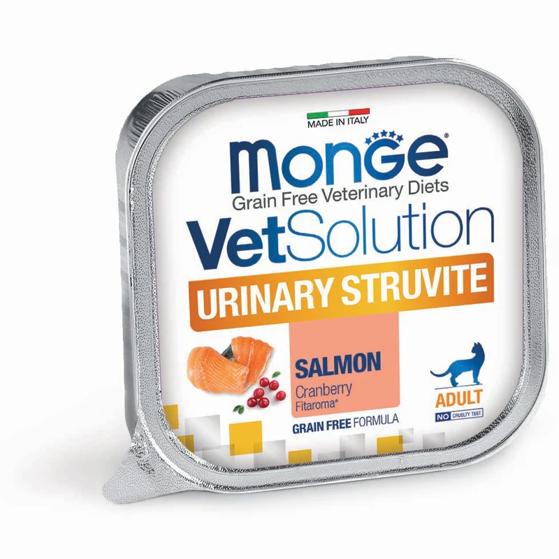 Monge Feline VetSolution Urinary Struvite - Cibo Umido Gatto, 100g