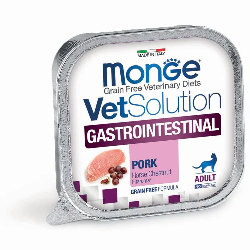 Monge Feline VetSolution Gastrointestinal - Cibo Umido Gatto, 100g