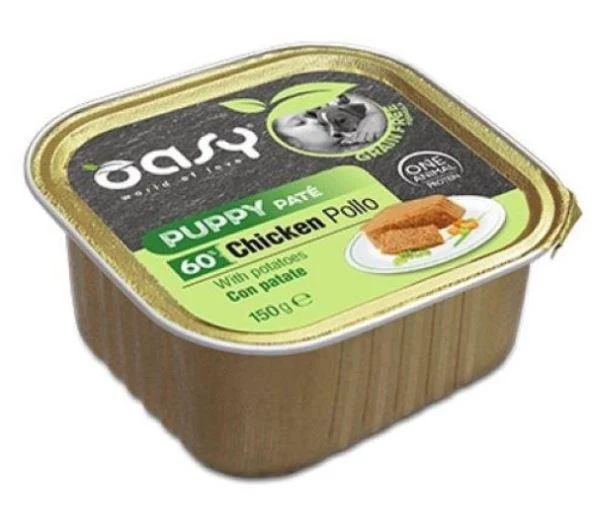 Oasy Cane Grain Free Puppy Pollo & Patate 150 g