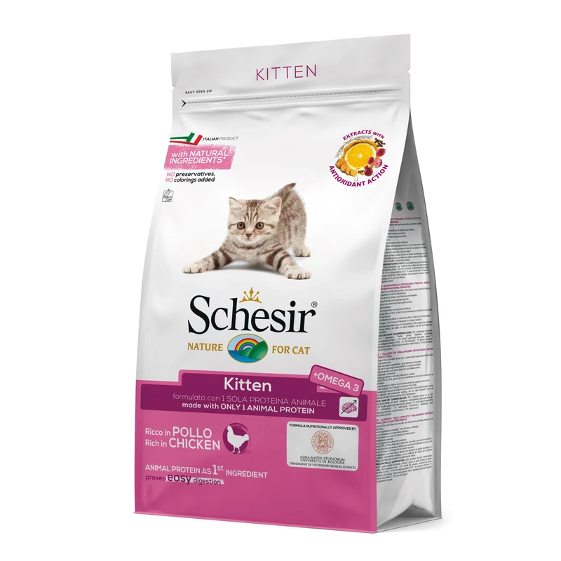 SCHESIR GATTO MAINTENANCE KITTEN POLLO 400 GR