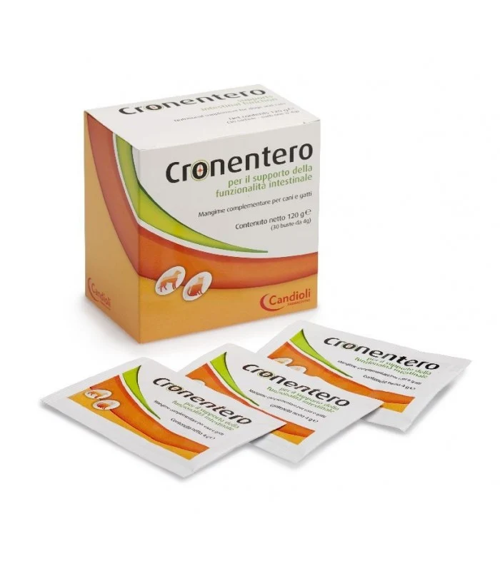 Cronentero Integratore Intestinale Animali - 30 buste da 4g