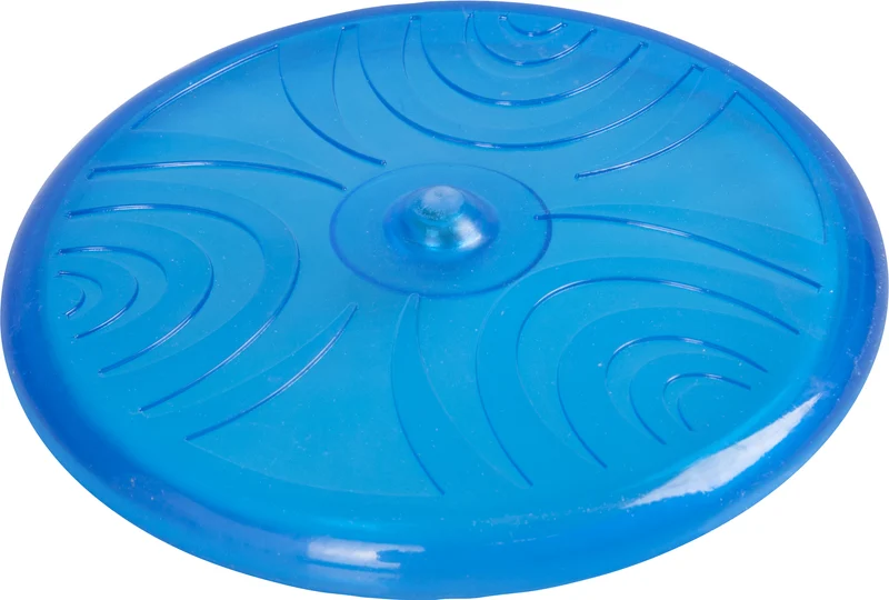 FLAMINGO CANE GIOCO IN GOMMA "BORDY" FRISBEE CON LED 20 CM