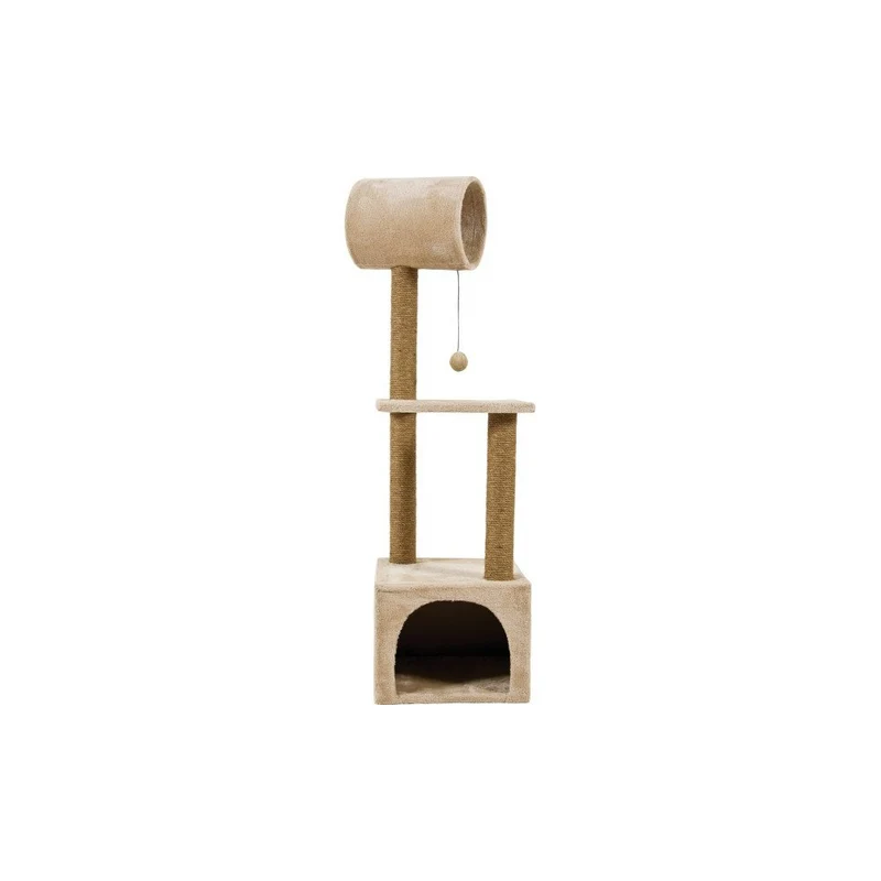 Zolux Tiragraffi Trio - Struttura per Gioco e Riposo Gatti - Beige