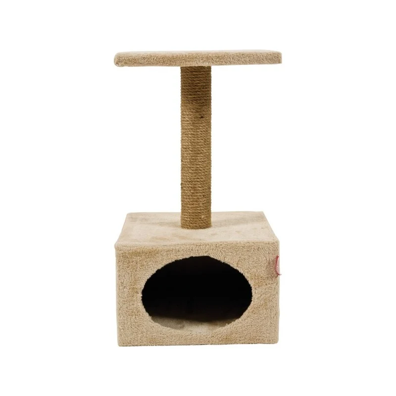 Zolux Tiragraffi Solo - Colonna Classica in Corda per Gatti - Beige