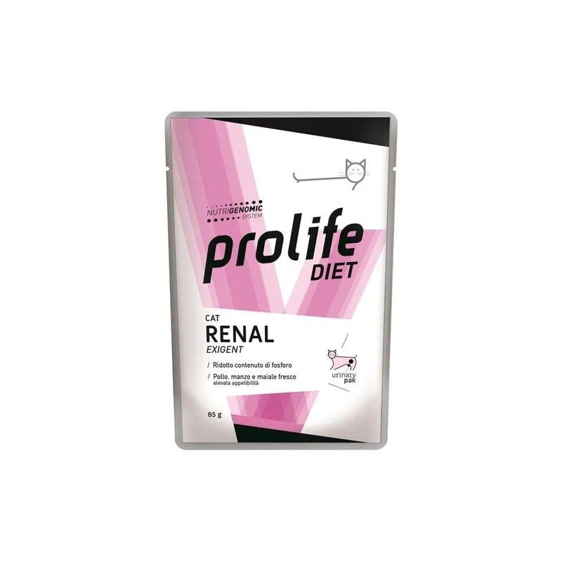 Prolife Diet Gatto VET Renal Exigent - Umido Veterinario Gatti - 85 g
