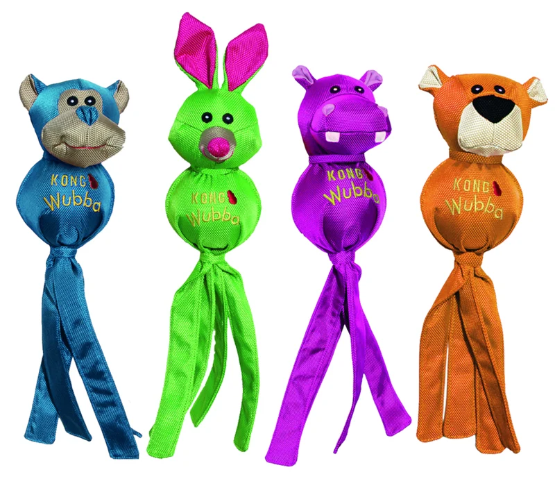 KONG CANE GIOCO "WUBBA" BALLISTIC FRIEND 41 CM (soggetti assortiti)