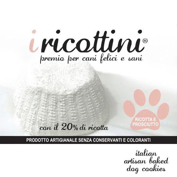 NUTRIGENE IRICOTTINI RICOTTA&PROSCIUTTO 300 GR