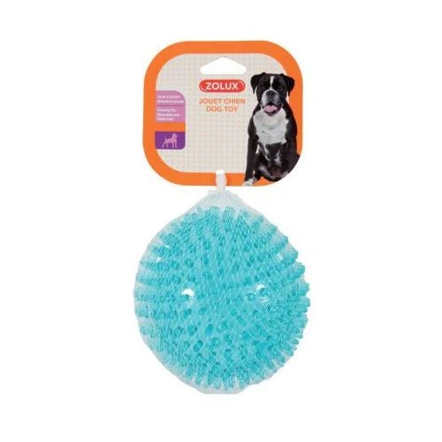 Zolux Gioco TPR Palla Nodini Pop - Pallina Texture Cani - Turchese