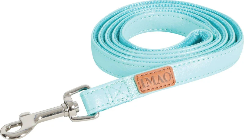 Zolux Guinzaglio Piccadilly - Lunghezza Standard - Turchese - 1,2 mt x 20 mm