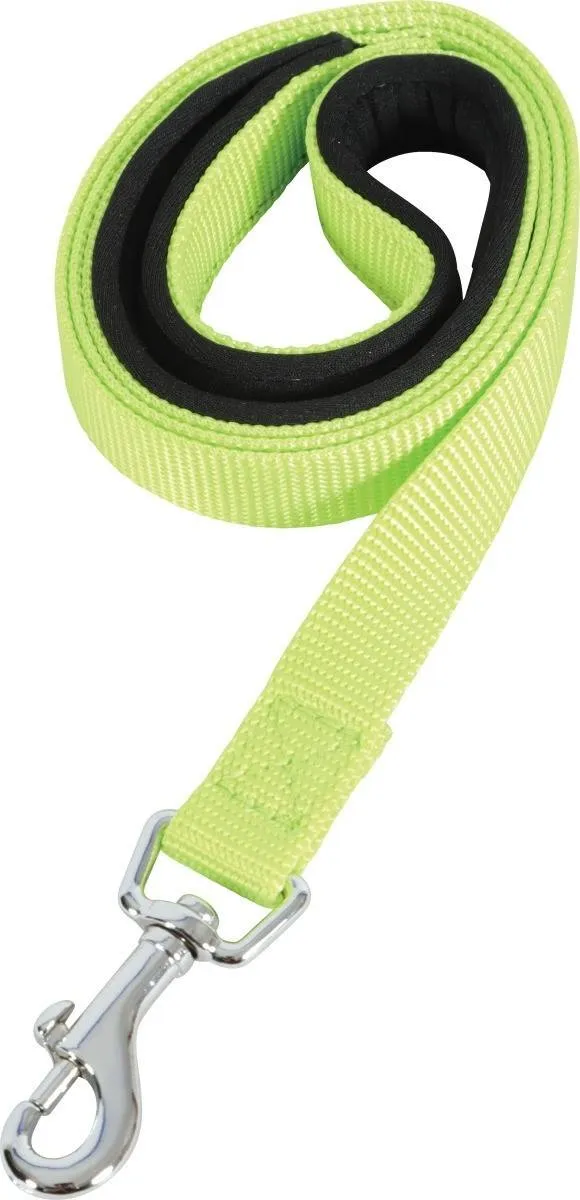 Zolux Guinzaglio Nylon Comfort - Alta Visibilità - Verde Fluorescente