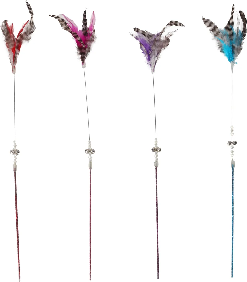 FLAMINGO GATTO GIOCO CANNA STUZZICAMICIO "SJAKIE" 53 CM (colori assortiti)