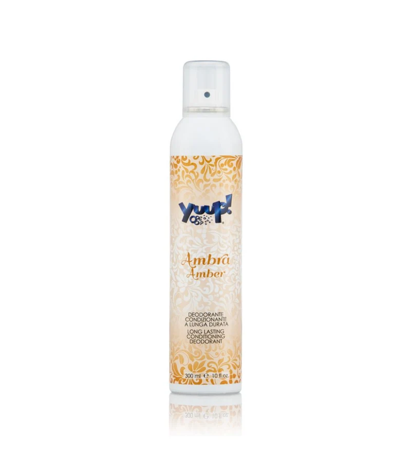 Yuup Ambra - Deodorante Profumato a Lunga Durata per Animali - 300 ml