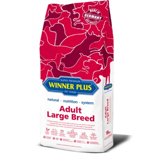 Winner Plus Adult Large Breed - Crocchette Cani Grande Taglia - 18 kg