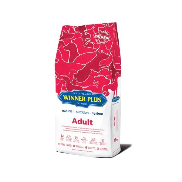 Winner Plus Adult - Crocchette Bilanciate per Cani Adulti - 3 kg