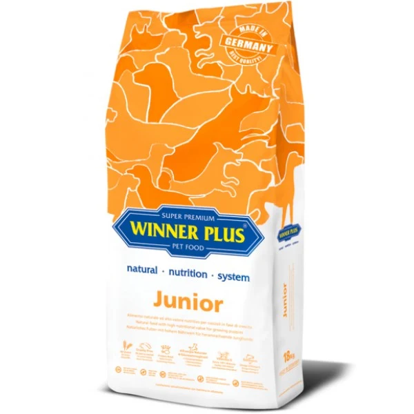 Winner Plus Junior - Crocchette per la Crescita del Cucciolo - 3 kg