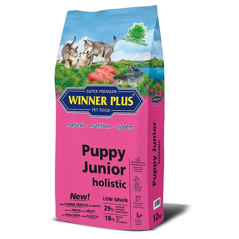 Winner Plus Puppy Junior Holistic - Crocchette Svezzamento - 2 kg