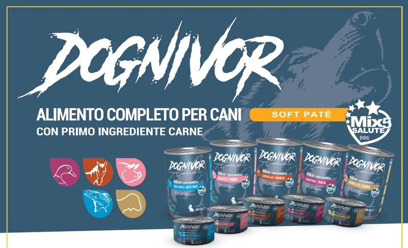 DOGNIVOR TROTA ARTICA, ORZO & ZUCCHINE 150 GR