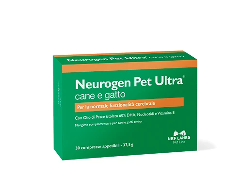 NBF Lanes Neurogen Pet Ultra - Integratore Funzioni Cognitive - 30 compresse