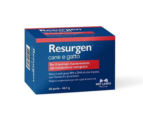 NBF Lanes Resurgen - Integratore Ricostituente Cani e Gatti - 60 Perle