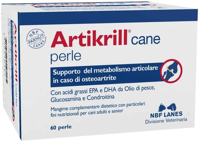 NBF Lanes Artikrill - Integratore Nutrizionale per Articolazioni - 60 Perle