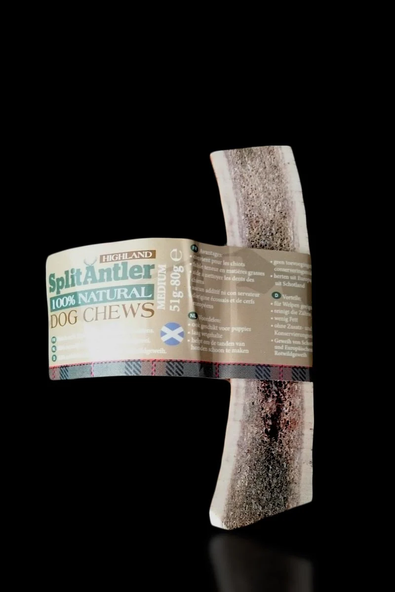 Highland Split Antler M - Snack Masticativo Corno Sezionato - M