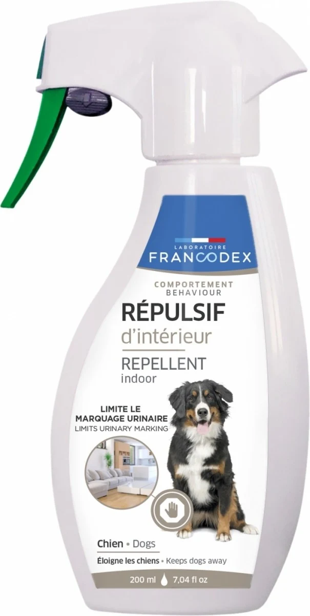 Francodex Repulsivo da Interno Cane - Spray Educativo per Ambienti - 200 ml