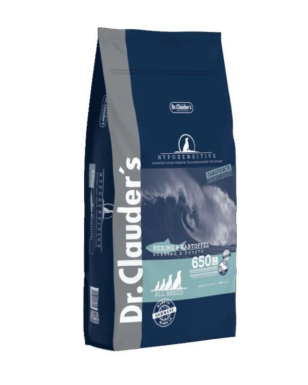 Dr. Clauder's Hyposensitive Aringa e Patate - Ipoallergeniche - 11,5 kg