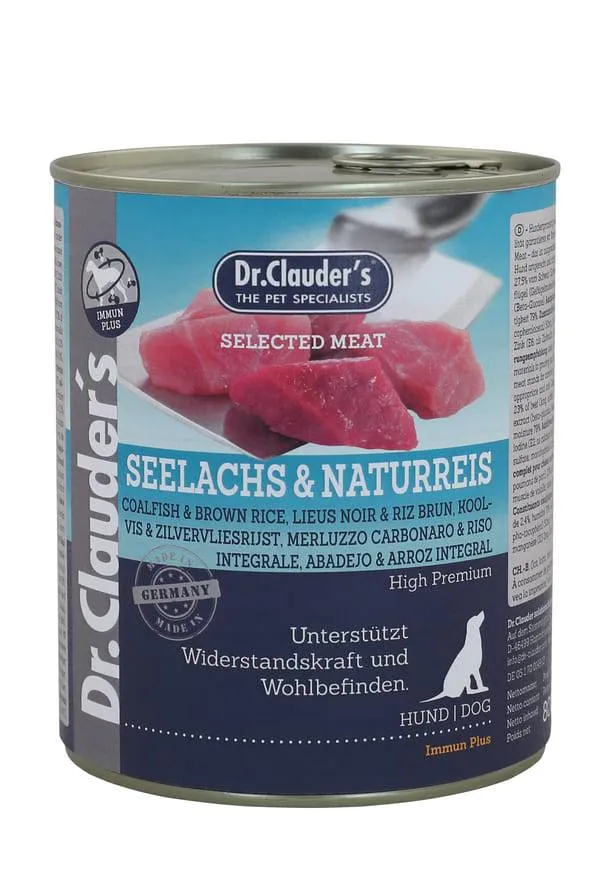 Dr. Clauder's Selected Meat Merluzzo e Riso Integrale - Umido - 400 g