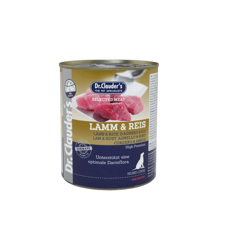 Dr. Clauder's Selected Meat Agnello e Riso - Umido Cani Adulti - 400 g