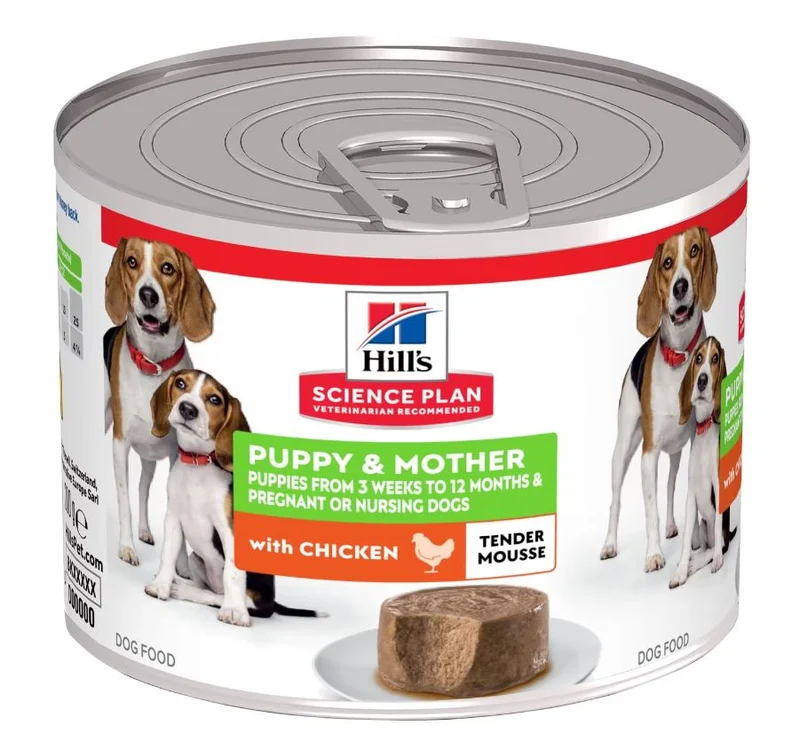 Hill's Canine Puppy & Mother Mousse Pollo Lattina 200 g