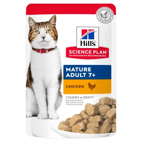Hill's Feline Mature Chicken Pouches Bustina 85 g