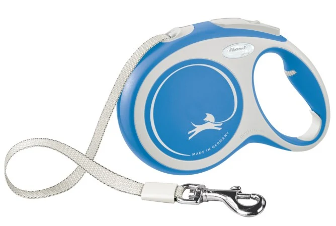 FLEXI GUINZAGLIO NEW COMFORT FETTUCCIA "S" 5 MT BLU