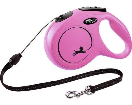 FLEXI GUINZAGLIO CLASSIC FETTUCCIA "S" 5 MT ROSA