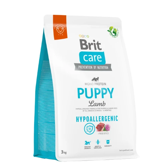 BRIT CARE CANE HYPOALLERGENIC PUPPY LAMB 3 KG