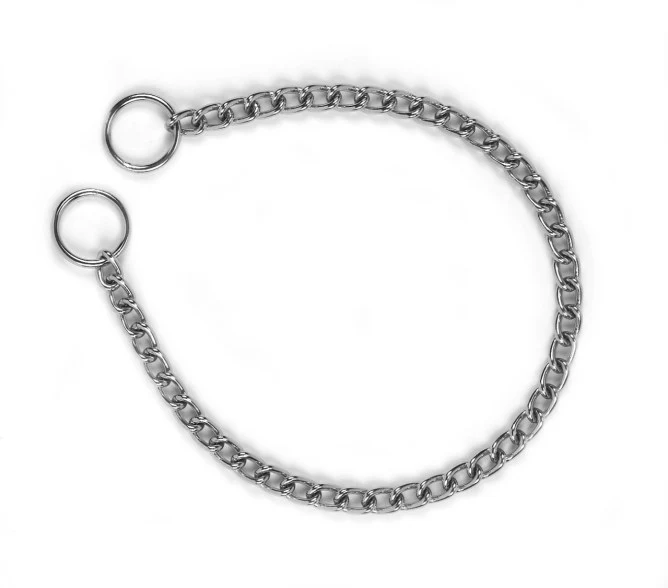 KERBL CANE COLLARE A STRANGOLO SEMPLICE 3 MM x 40 CM CROMATO